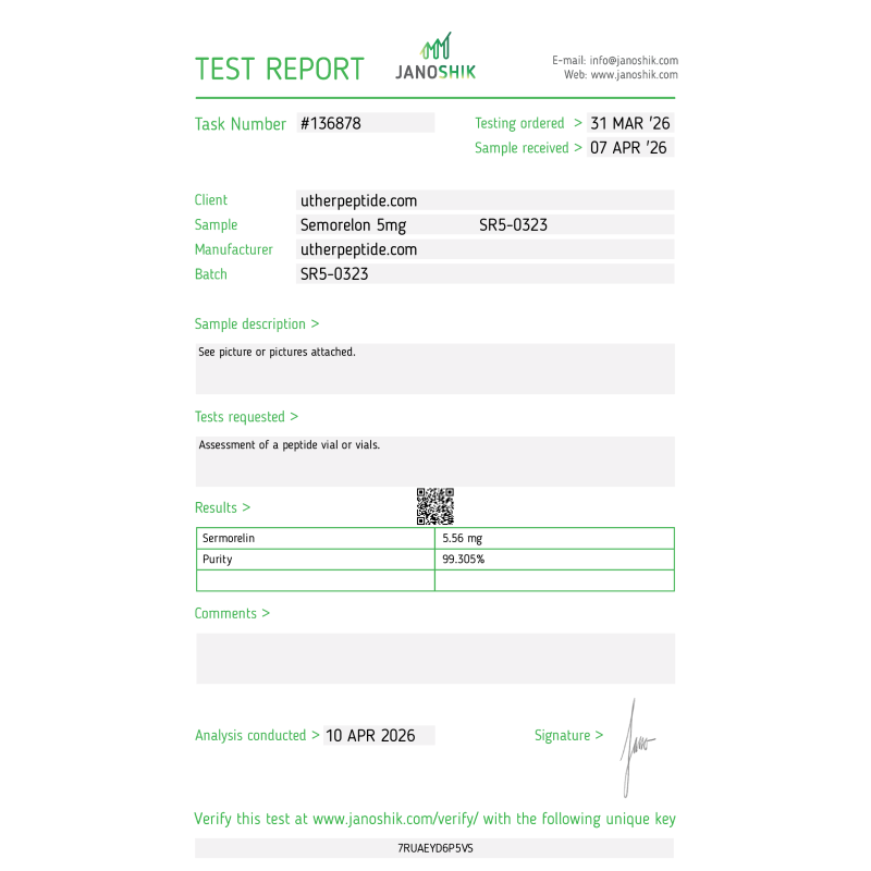 Sermorelin 5mg