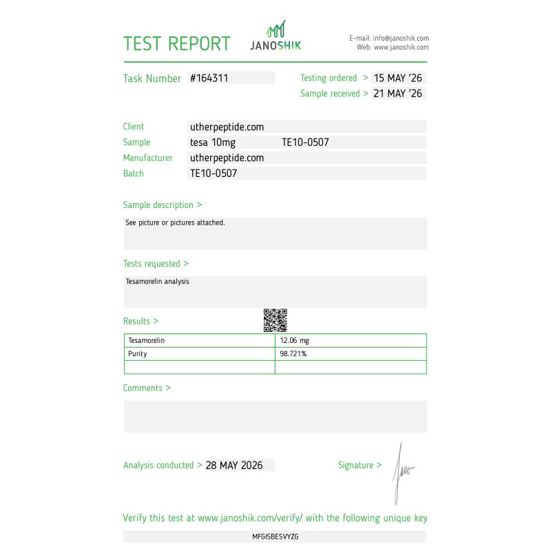 Tesamorelin 10mg